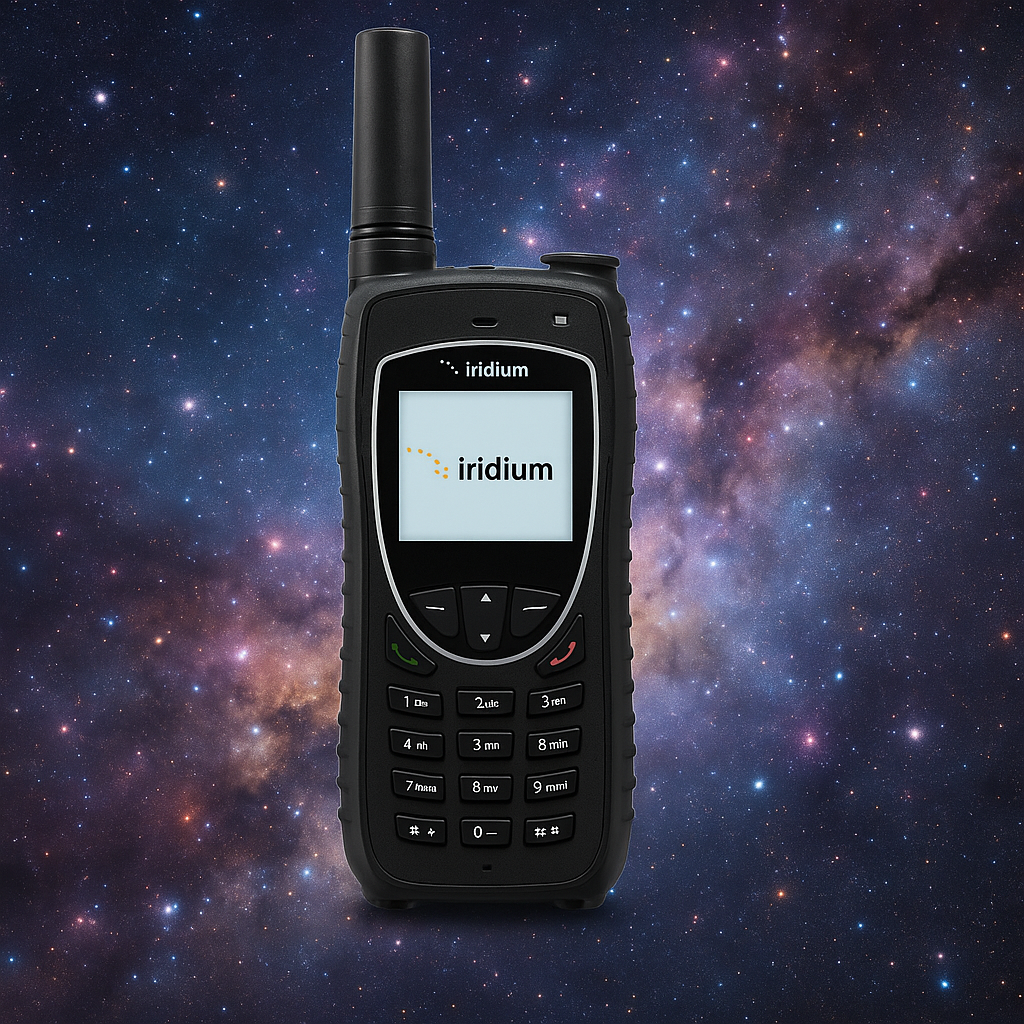 Iridium phone 9575 Extreme satellite phone with global coverage capabilities