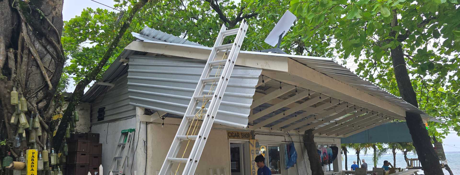 Professional Starlink terminal installation